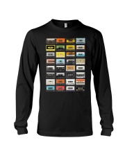 lgbt dj cassette colorful Long Sleeve Tee tile