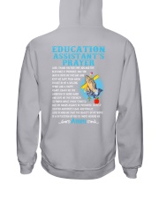 education assistant Prayer lqt-pml Hooded Sweatshirt tile
