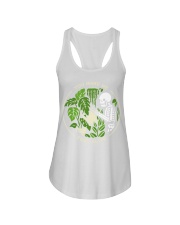 skeleton gardener feel-alive Ladies Flowy Tank tile