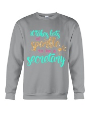 It Takes Lots of Sparkle to be a Secretary Crewneck Sweatshirt tile