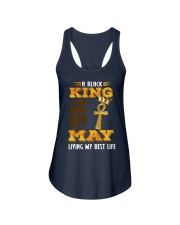 black king may Ladies Flowy Tank tile