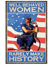female welder make history 11x17 Poster front
