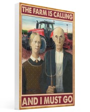 mssey fergsn farm is calling pt phq-nna 16x24 Gallery Wrapped Canvas Prints front