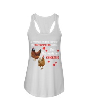 quarantined-alone-chickens Ladies Flowy Tank tile