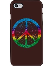 lgbt peace sign Phone Case tile