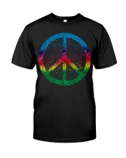 lgbt peace sign Premium Fit Mens Tee tile