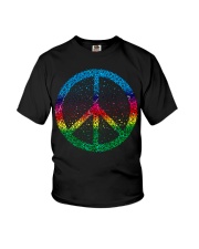 lgbt peace sign Youth T-Shirt tile