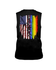 us flag lgbt flag Sleeveless Tee tile