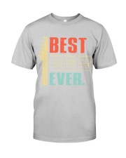 guitar best dad ever retro Classic T-Shirt tile