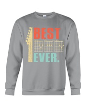 guitar best dad ever retro Crewneck Sweatshirt tile