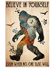 big foot believe in yourself 11x17 Poster front