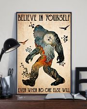 big foot believe in yourself 11x17 Poster lifestyle-poster-2