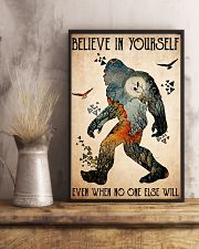 big foot believe in yourself 11x17 Poster lifestyle-poster-3