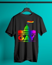 lgbt shirt make gay again Classic T-Shirt lifestyle-mens-crewneck-front-3