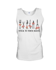 garden stick to your roots Unisex Tank tile