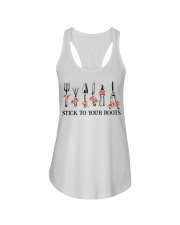 garden stick to your roots Ladies Flowy Tank tile