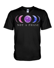 lgbt Not A Phase V-Neck T-Shirt tile