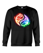 lgbt yin yang Crewneck Sweatshirt tile