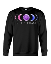 lgbt Not A Phase Crewneck Sweatshirt tile