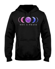 lgbt Not A Phase Hooded Sweatshirt tile