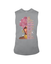 black girl God says you are Sleeveless Tee tile