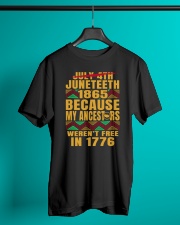 black independence Classic T-Shirt lifestyle-mens-crewneck-front-3