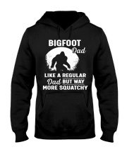 bigfoot dad more squatchy Hooded Sweatshirt tile