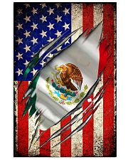 us flag mexican 11x17 Poster front