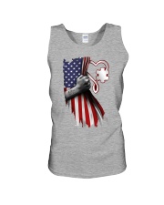 autism us flag Unisex Tank tile