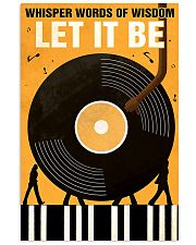 vinyls let it be 11x17 Poster front