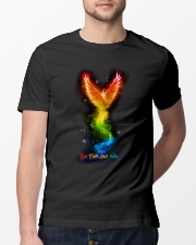 lgbt dragon Rise from your ashes Classic T-Shirt lifestyle-mens-crewneck-front-13