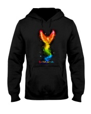 lgbt dragon Rise from your ashes Hooded Sweatshirt tile