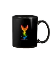lgbt dragon Rise from your ashes Mug tile