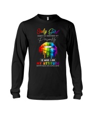 july lgbt attitude Long Sleeve Tee tile