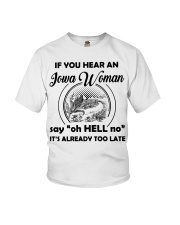 you hear an iowa woman Youth T-Shirt thumbnail