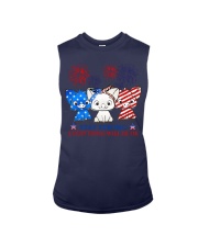 pig 3 flag ok Sleeveless Tee tile