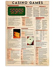Casino Games poster 24x36 Poster front
