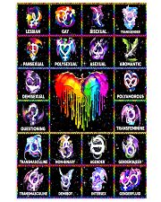 lgbt dragon bed set poster 11x17 Poster front