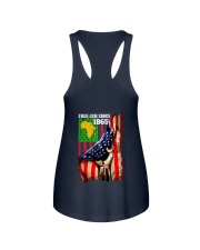 black fre ish 1865 us flag Ladies Flowy Tank tile
