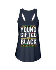 young gifted black Ladies Flowy Tank tile