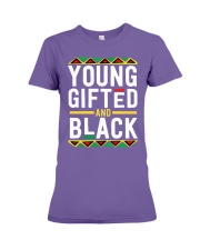 young gifted black Premium Fit Ladies Tee tile