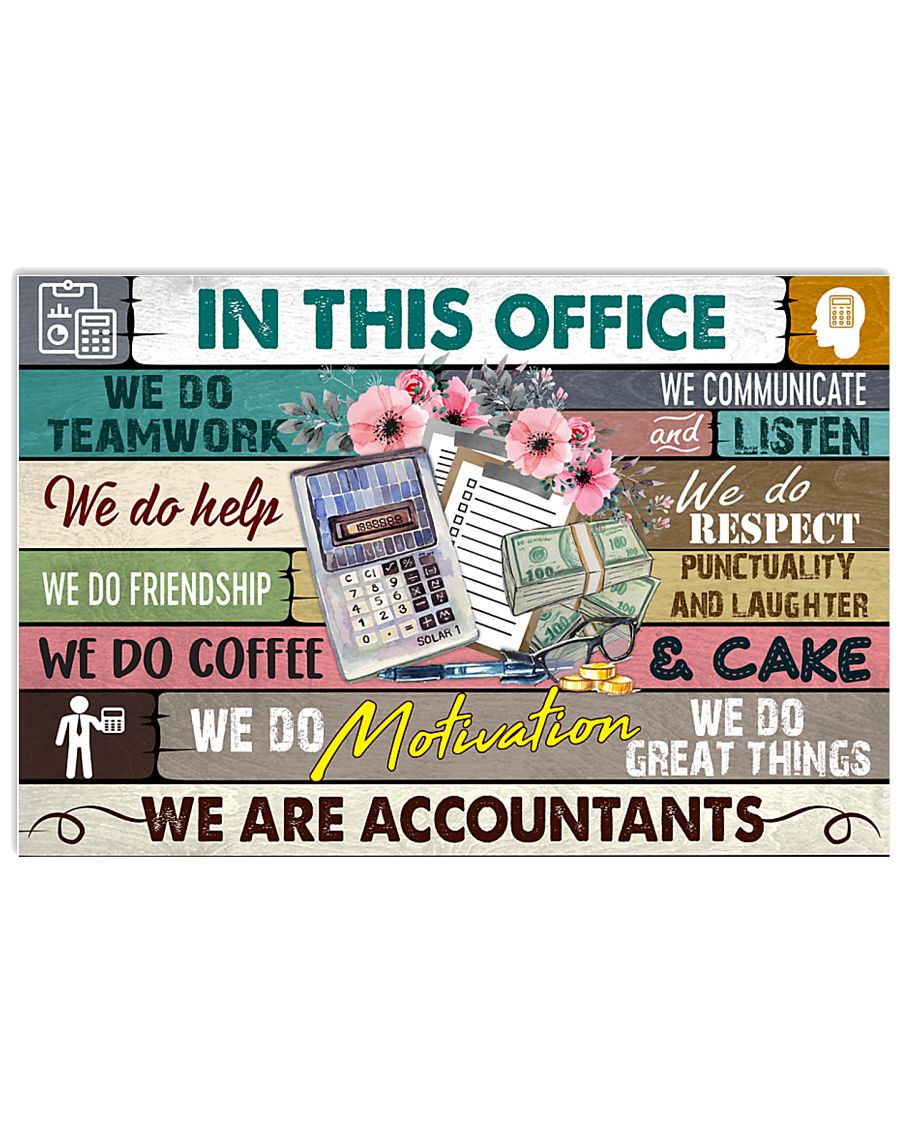 this-office-accountant 17x11 Poster