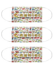 I am mas Cashier Cloth Face Mask - 3 Pack front