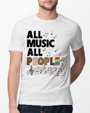 lgbt black all music all people Classic T-Shirt lifestyle-mens-crewneck-front-13