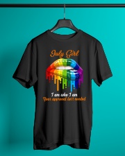 july girl lgbt lips approved Classic T-Shirt lifestyle-mens-crewneck-front-3