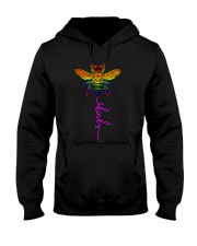 bee kind lgbt Hooded Sweatshirt tile