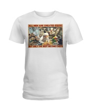 Chefs all men equal pt mttn pml Ladies T-Shirt tile