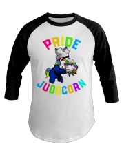 LGBT judo unicorn Baseball Tee tile