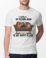 Book My reading room Classic T-Shirt lifestyle-mens-crewneck-front-13