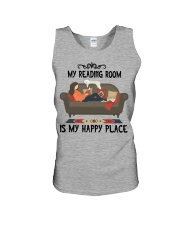 Book My reading room Unisex Tank tile